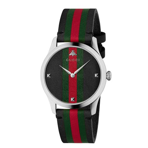 relojes gucci color rojo dama|relojes de gucci mujer.